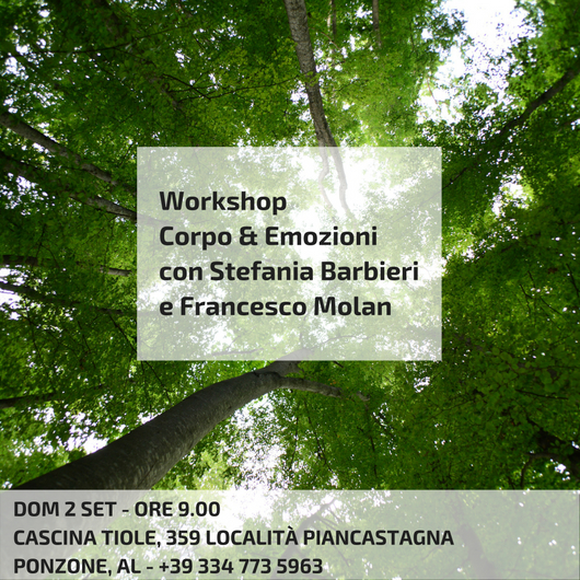 Workshop Corpo &amp; Emozioni