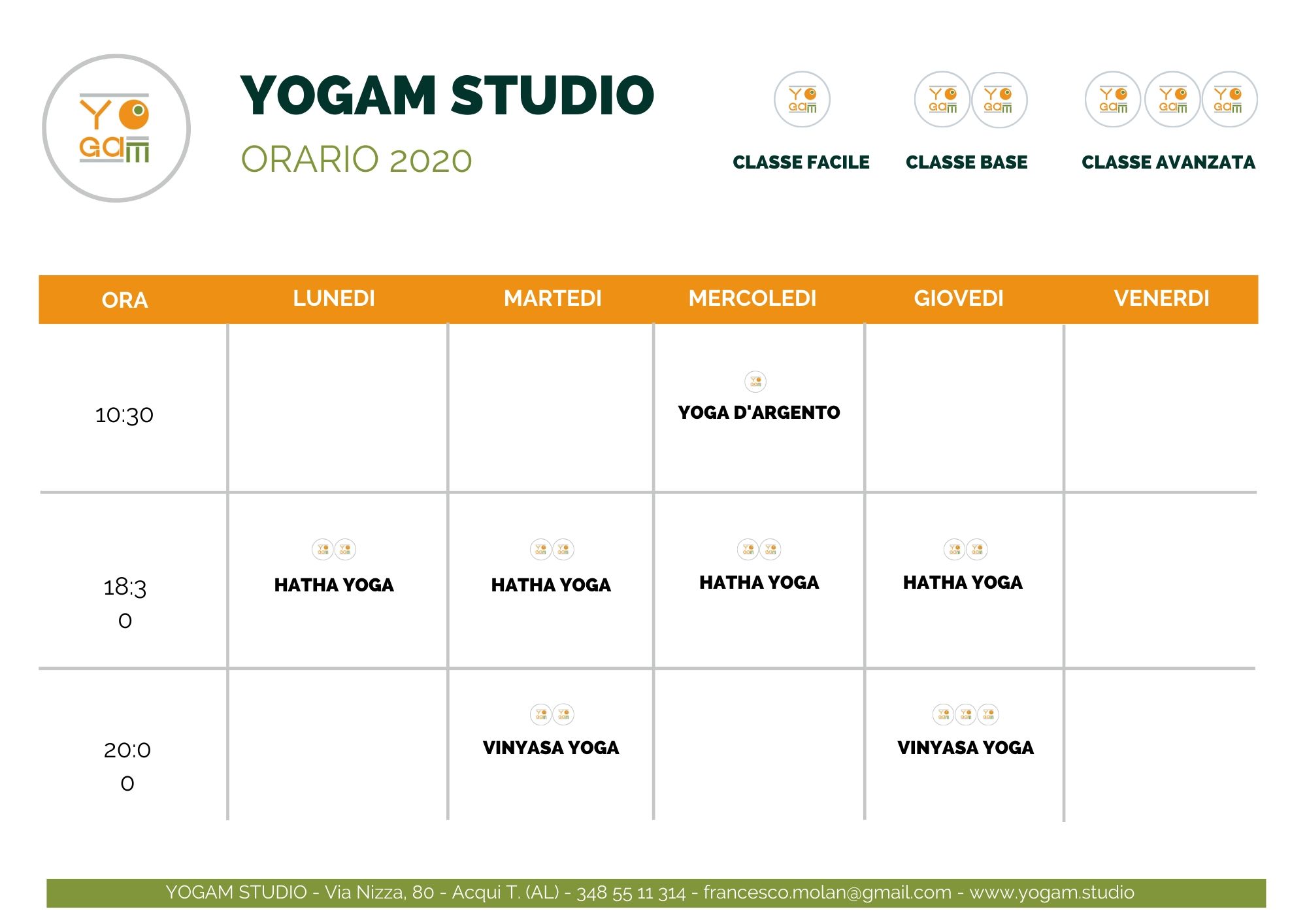 orari yoga acqui terme